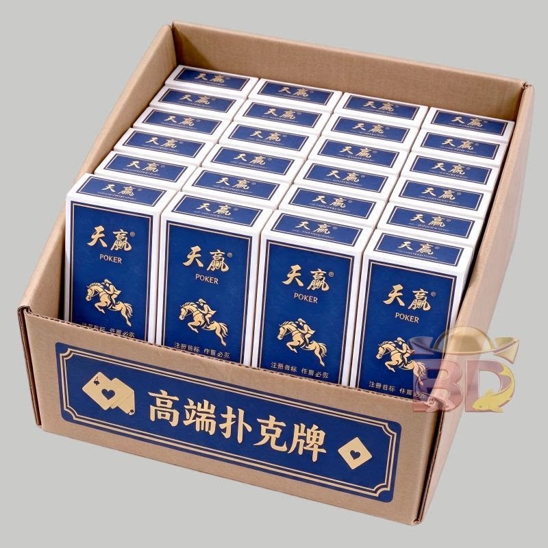 加厚加硬打不烂家用纸牌麻将棋牌室专用麻雀牌扑克牌耐用便宜扑克