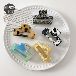 醋酸板材韩国ins复古玳瑁发饰少女抓夹小号迷你刘海发抓 清仓