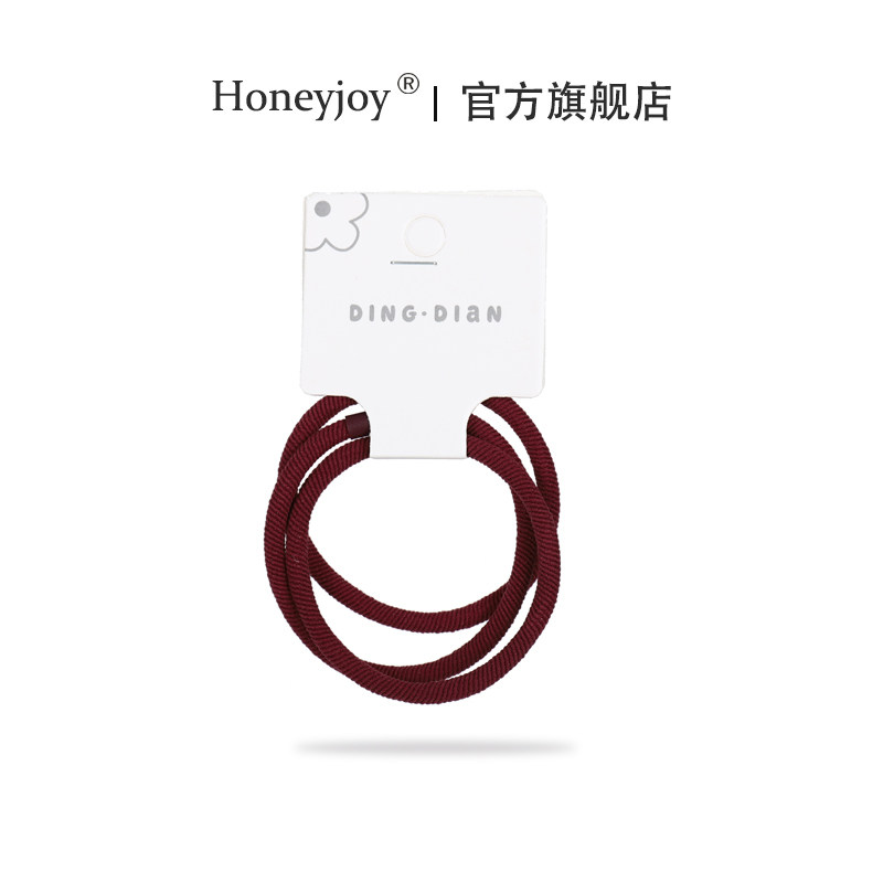 Honeyjoy 流行色安可拉红系列 螺纹款头绳发绳,饰品/流行首饰/时尚饰品新,发饰,淘宝优惠券,粉丝福利购,淘宝优惠卷