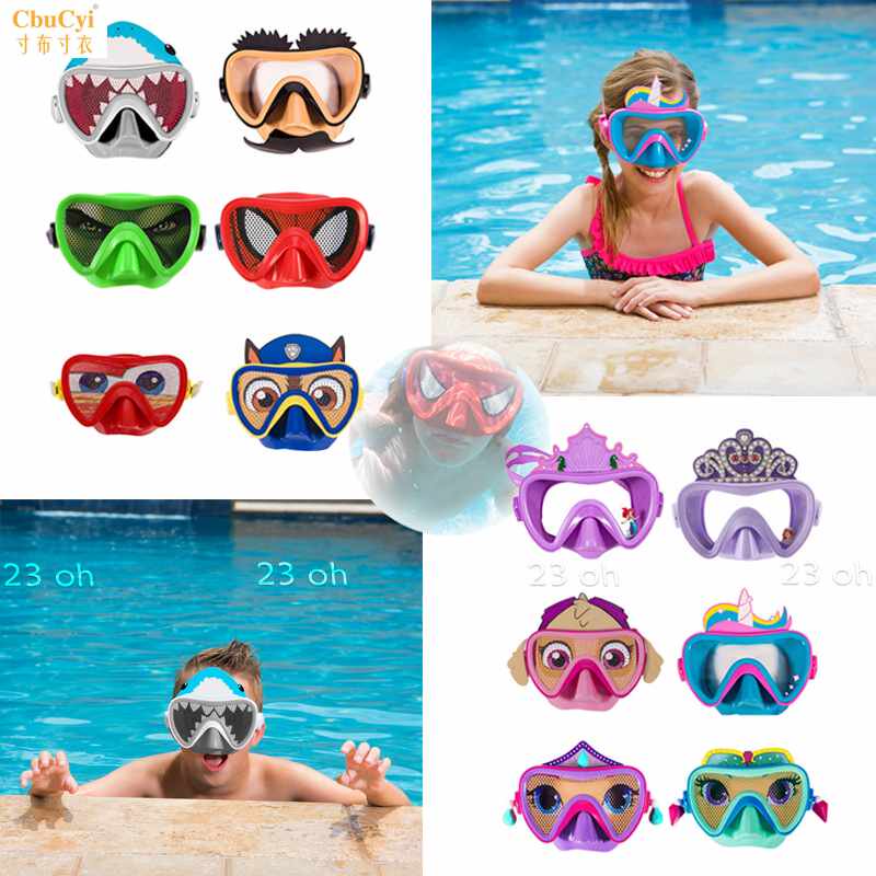 Europe and America children Swimming goggles boy Spider-Man girl unicorn Bark Cartoon Leak proof Snorkeling Swimming face shieldin the Toy/Childs/Puzzle/Building block/Model , Swimming pool/Water toys , Goggles  category - from Buy2taobao.com to provide professional Taobao agent buy service