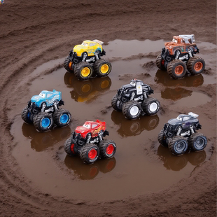 汽车总动员3赛车闪电麦昆儿童玩具合金车惯性越野车板牙四驱回力