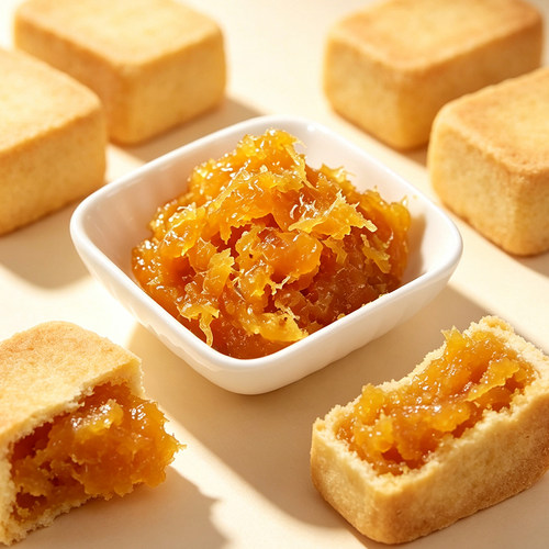土凤梨馅肉松蛋黄台式绿豆沙月饼蛋黄酥面包蛋糕馅料家商用半成品