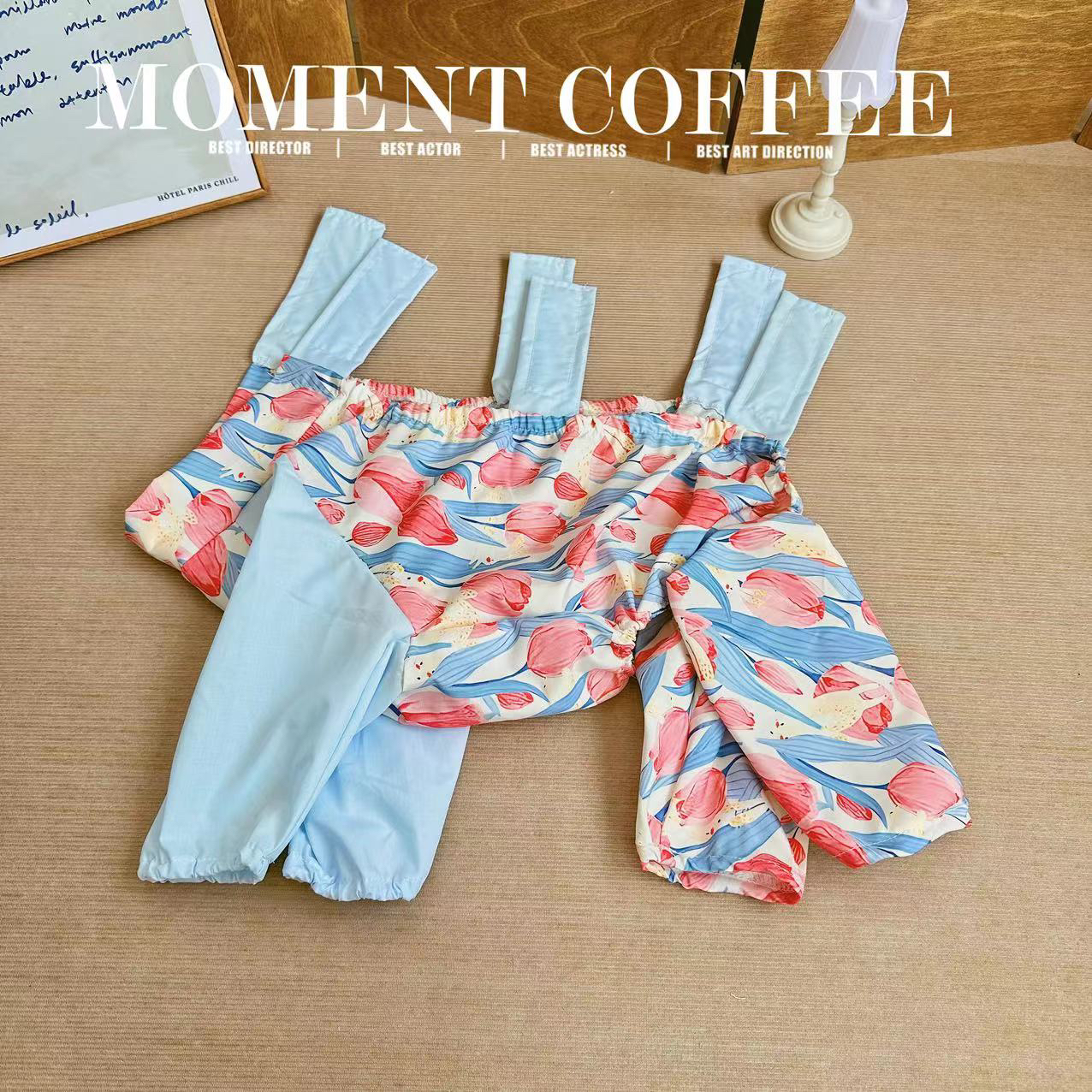 宠物衣服狗狗防脏腿裤户外防尘防尿防脏腿裤长毛大型犬巨贵