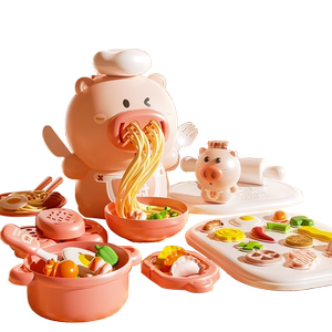 无毒彩泥橡皮泥DIY面条机套装