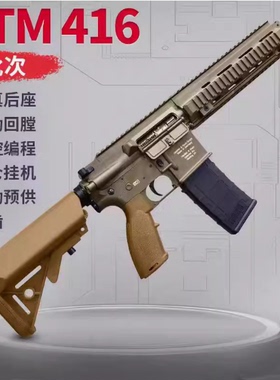 CATM 416全金BCM M4玩具TR1空挂回膛ATM后坐力MK18真人CS wargame