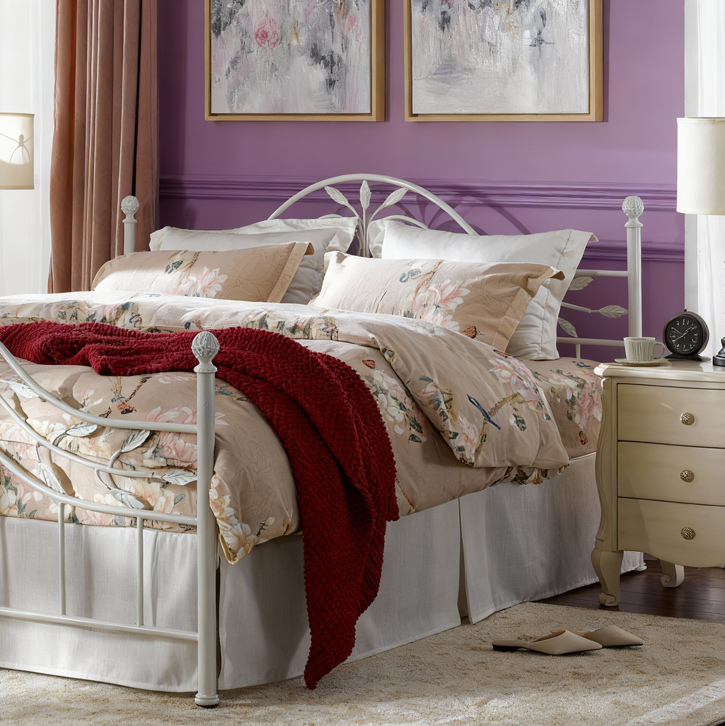 无甲醛RICHHOME北欧公主床