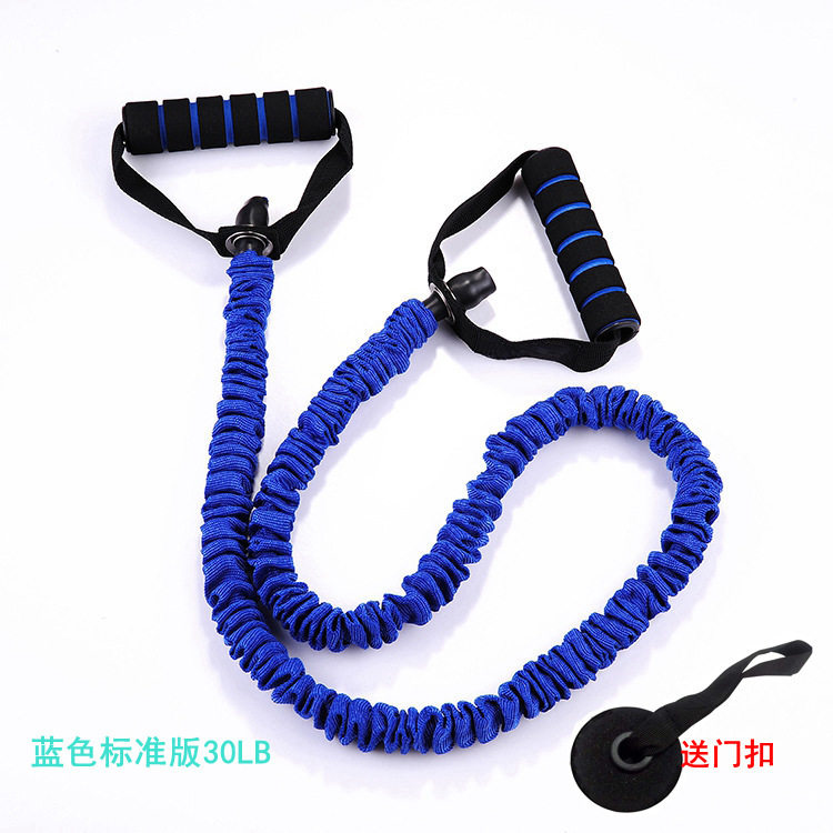 直供伸缩布套防断一字拉力器拉健身阻力带运动弹力带健身用品