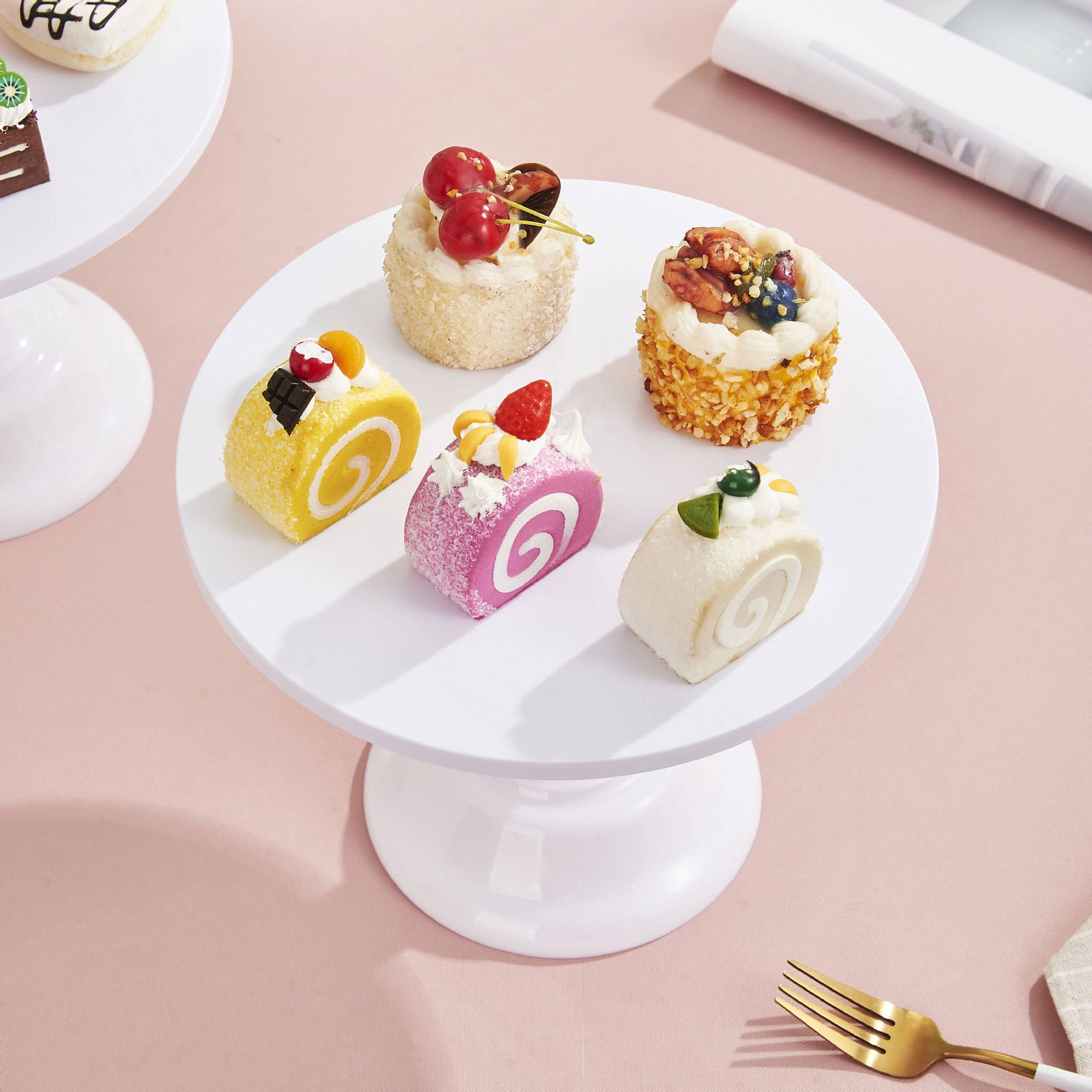 甜品台展示架蛋糕架甜点糕点托盘茶点心水果架婚礼生日派蛋糕托