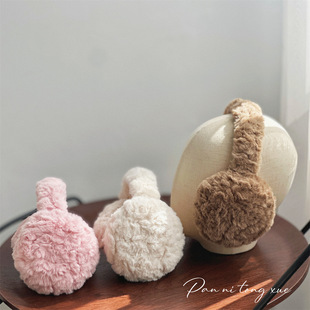 儿童耳罩冬季保暖女童男孩可折叠毛绒可爱耳捂子亲子耳包防风防寒