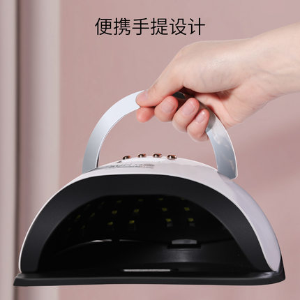 220w大功率美甲灯 速干led/uv烤灯不黑手光疗机智能美甲机光疗灯