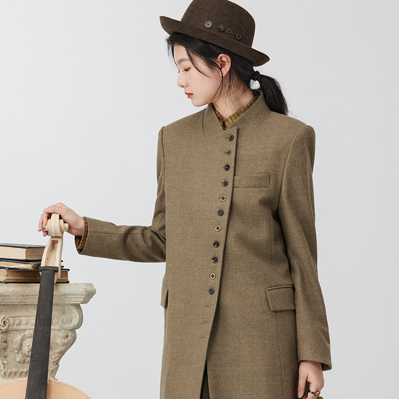 保暖复古大衣D-HARRY/迪哈利