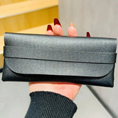 2026款 皮质手工眼镜盒子便携眼镜包老花镜袋墨镜皮革眼镜收纳盒子