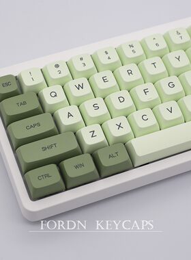 十字轴抹茶棉花糖启示PBT键帽XDA