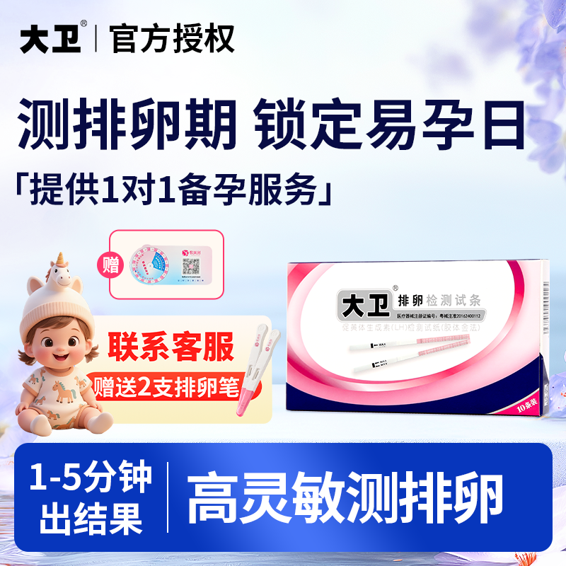 大卫排卵试纸测排卵高精度