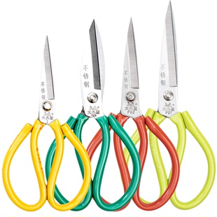 大杰星不锈钢剪刀家用厨房专用锋利高硬度工业级裁缝剪皮革大剪刀
