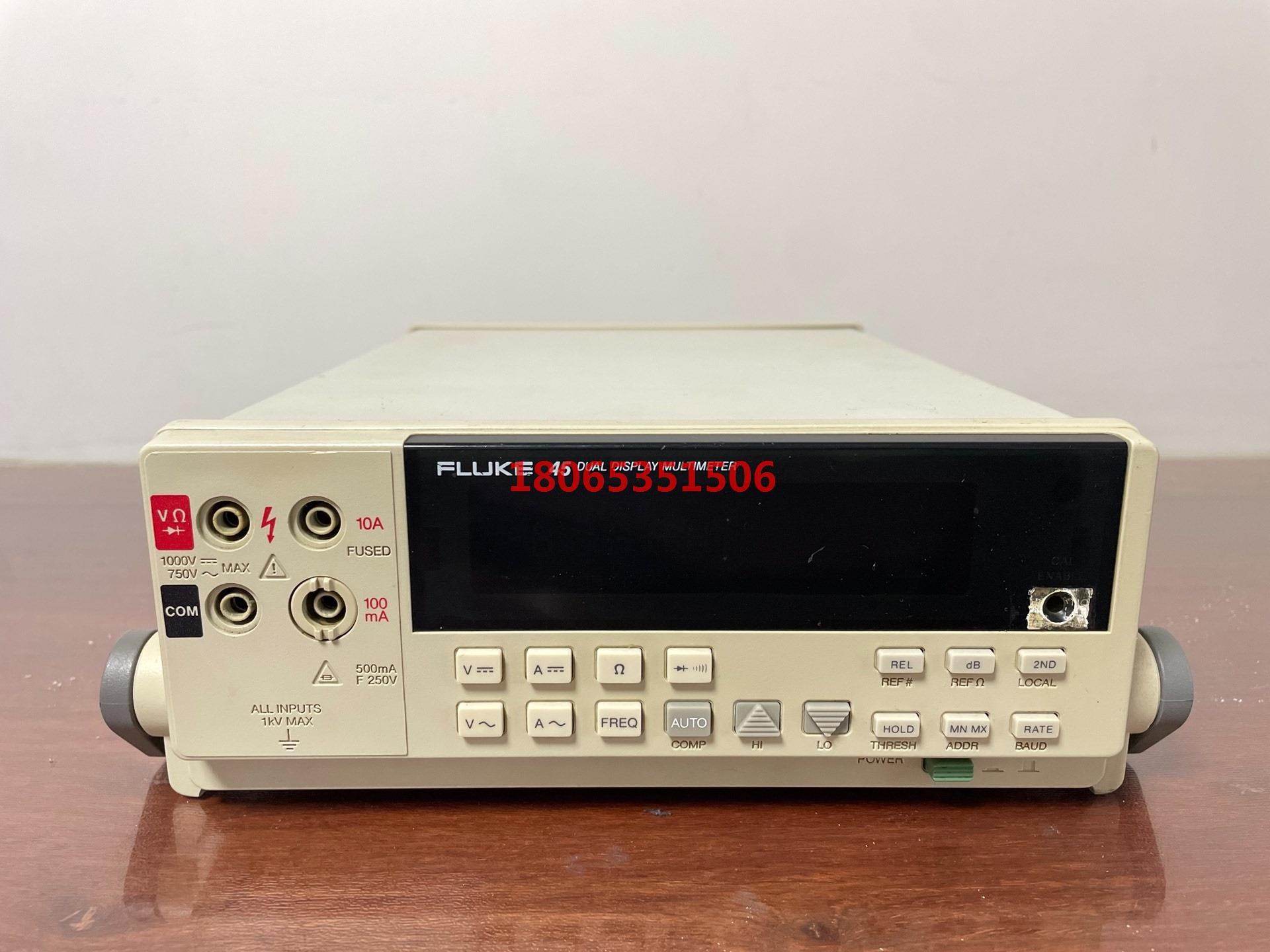 福禄克/fluke45台式万用表 新校准 包好包精度