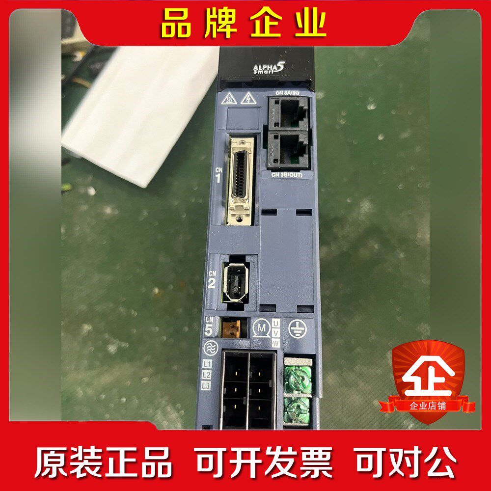 富士伺服驱动器 RYH401F5-VV2实物拍摄成色漂亮 议价