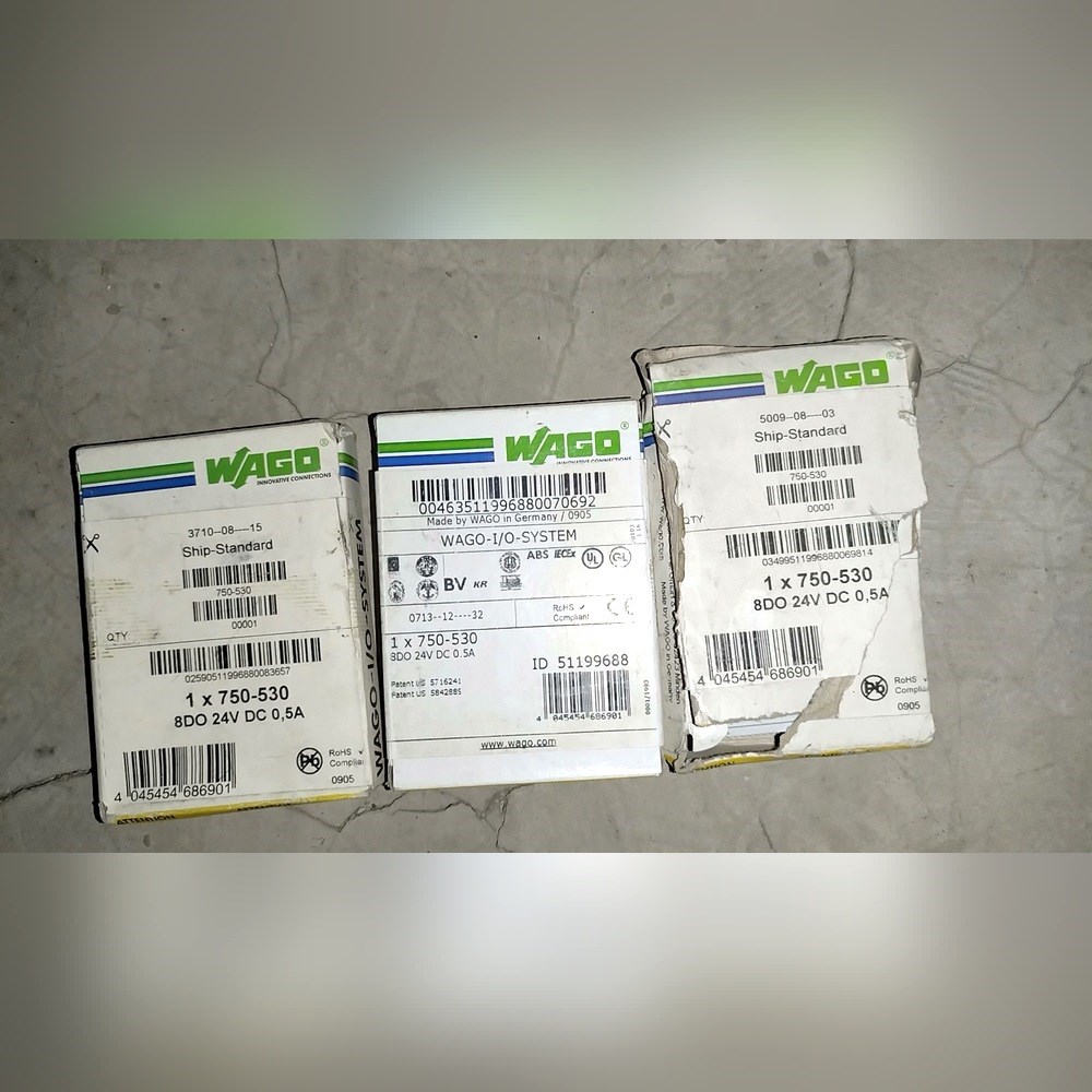 750-530 WAGO万可模块 原装 3个 包 议价
