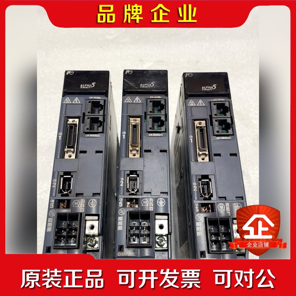 富士伺服驱动器PYH401F5-VV2三台400W 议价