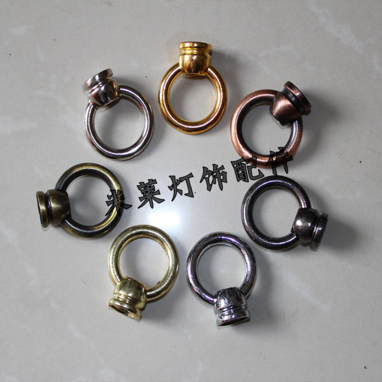 定制 餐吊吧台吊灯承重钩 吊环闭口挂钩 29号吊环M10灯具配件DIY