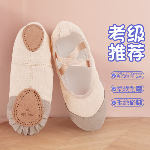 男女通用免系带舞蹈鞋防滑耐磨