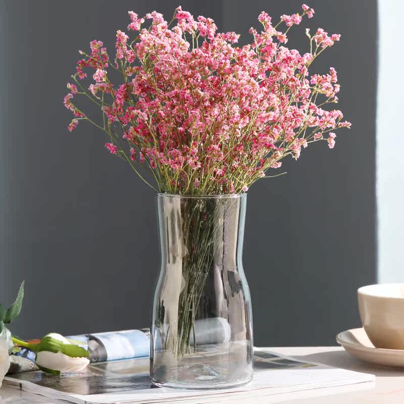 鲜花创意玻璃花瓶透明人工吹制北欧ins风水培植物简约 插花瓶幻彩在类目 鲜花速递/花卉仿真/绿植园艺, 花瓶/花器/花盆/花架（新）, 花瓶中 - 来自Buy2taobao.com提供专业的淘宝代购服务