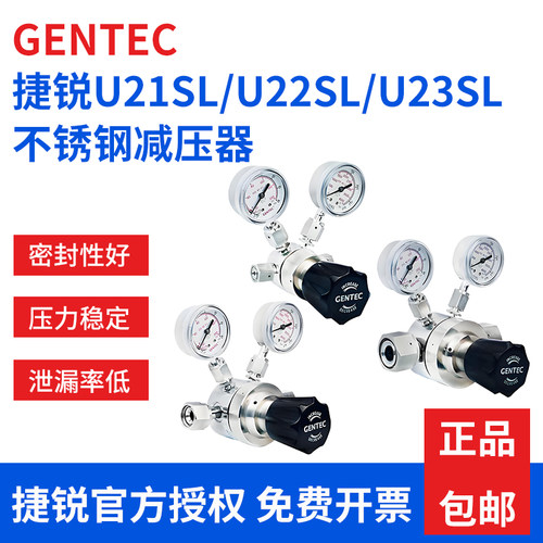 美国GENTEC捷锐单级超高纯减压器