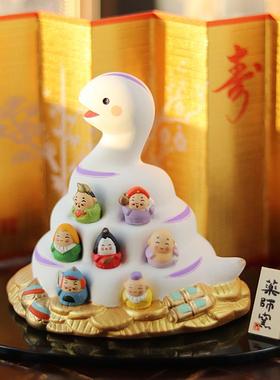 2025蛇年吉祥物新年摆件礼物日式