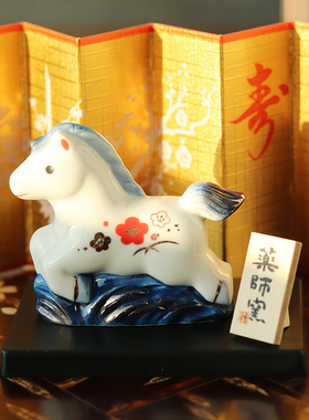 日本2026马年新品摆件招福开运礼