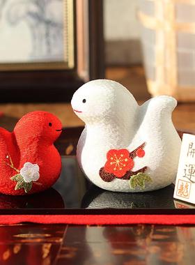 日本进口布艺2025蛇年摆件礼物