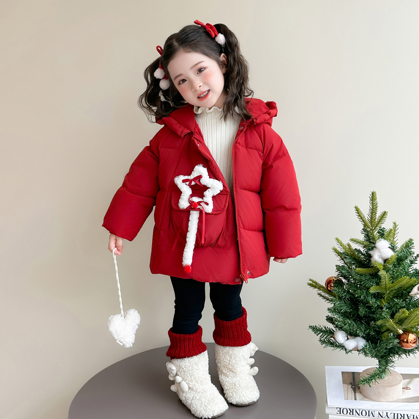 超好看女童棉服冬装2025新款洋气