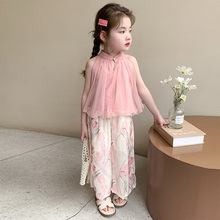 女童夏季套装2025新款炸街儿童超好看夏装小童女宝宝夏季洋气衣服