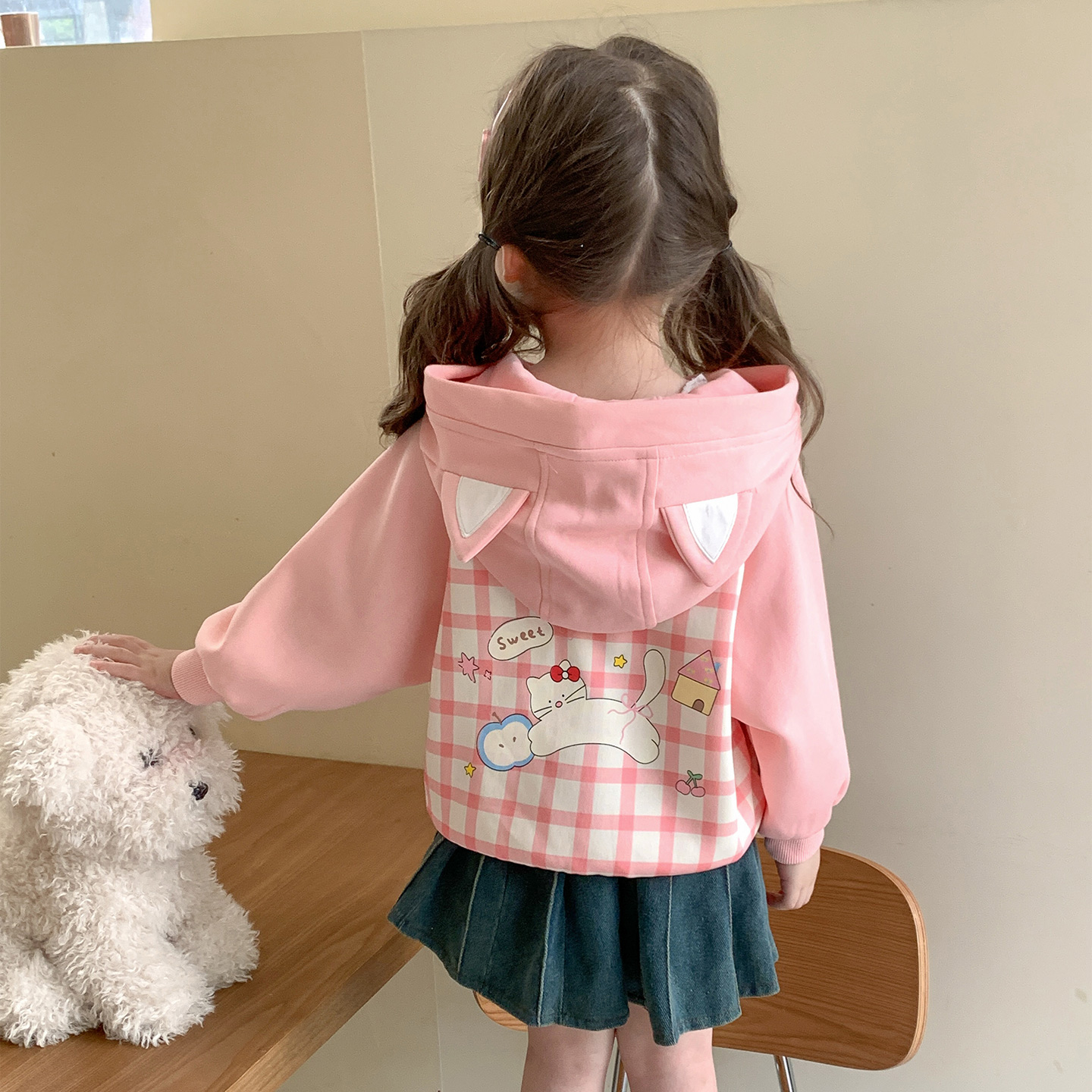 女童外套春秋款儿童休闲洋气上衣