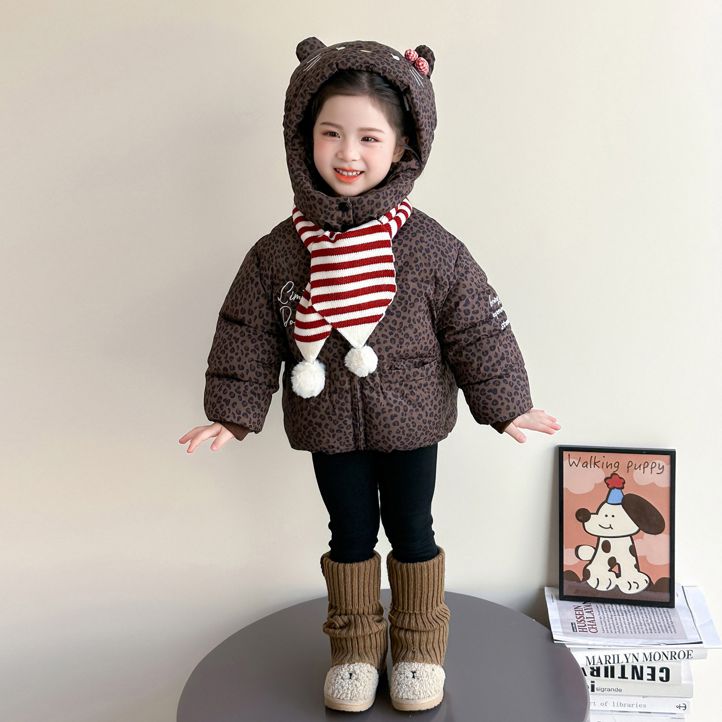 超好看女童棉服冬装2025新款洋气