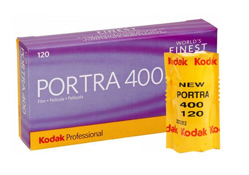 美国原装 柯达KODAK 炮塔PORTRA 120彩色胶卷负片菲林胶片400度