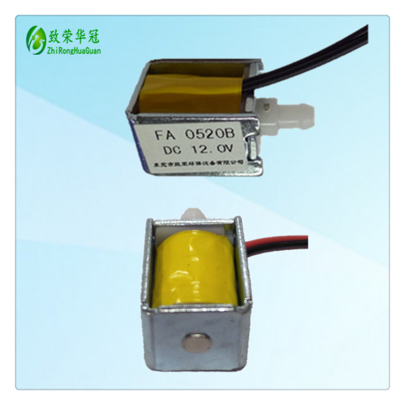 微型气阀 电磁阀f0520b电动控制阀门 开关电控阀 放气阀