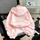 儿童韩版 2025新款 连帽卫衣两件套公主女宝宝衣服春秋 套装 女童春装