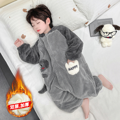 朵贝熊霸王龙爬服男童