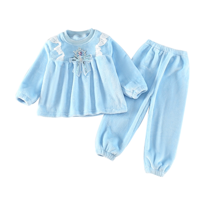 朵贝熊法兰绒睡衣公主可爱