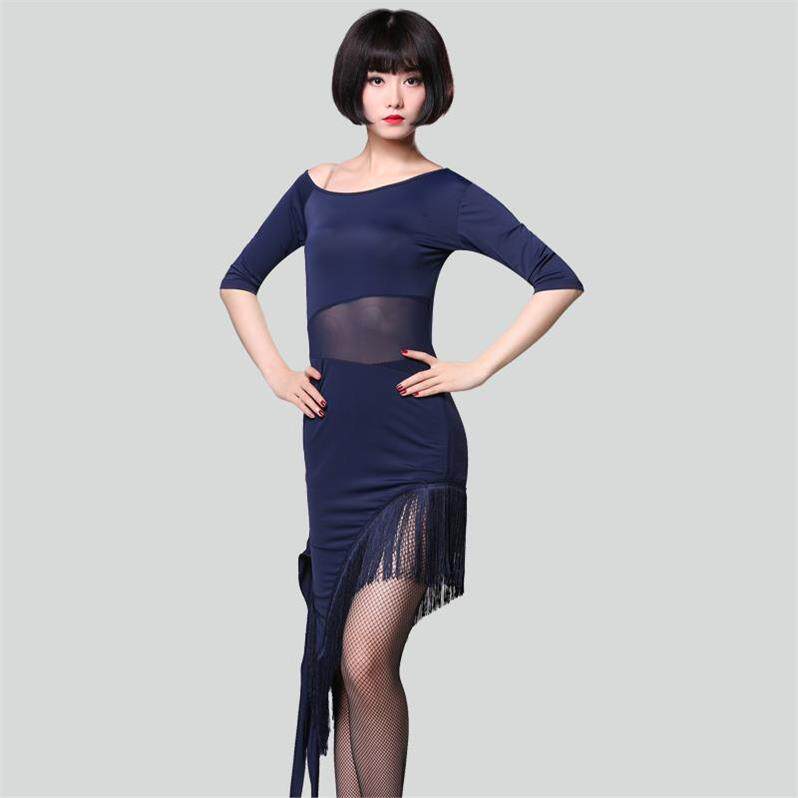 拉丁舞裙连衣裙女性感服装流苏练功服夏季成人艺考专业新款套装|msdalam kategori sukan/Yoga/kecergasan/bekalan peminat, Dance/Aerobik/Gymnastics, tarian Latin, Latin Dance Set - dari Buy2taobao.com untuk memberikan perkhidmatan ejen Taobao profesional membeli