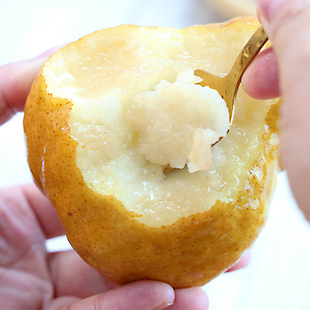 烟台丑梨太婆梨水果新鲜10软梨子大头梨茄梨当季整箱中通包邮