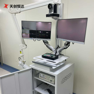 天创恒达TC 手术医学视频录制直播手术移动示教 570A移动实训推车