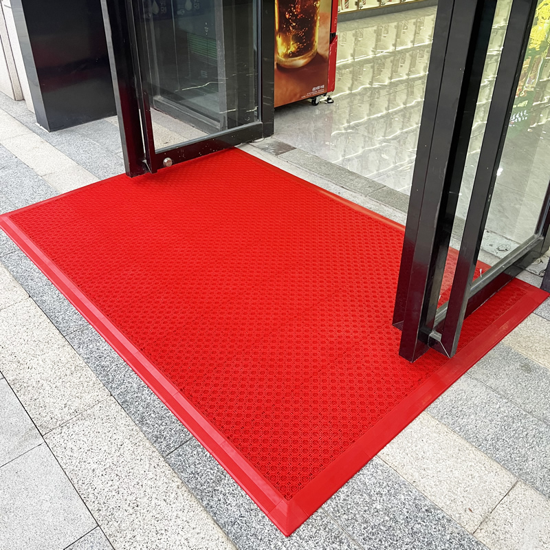店铺门外塑料地毯进门迎宾脚垫