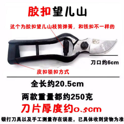 剪枝剪刀园林绿化剪刀老式铁匠锻打辽宁望儿山修枝剪果树剪花剪刀