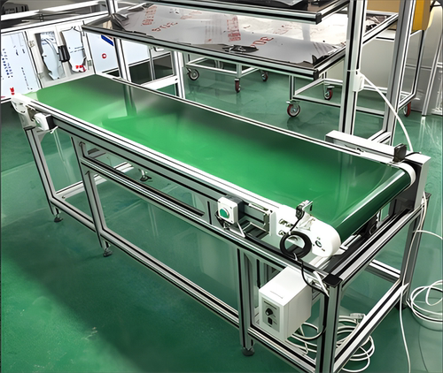 定制工业铝合金型材输送线工作台转运车设备框架机架围栏防护罩