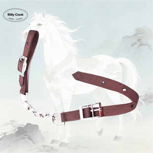 马术下颌链马嘴链唇带西部衔铁英式链尼龙可调节马术用品马具用品