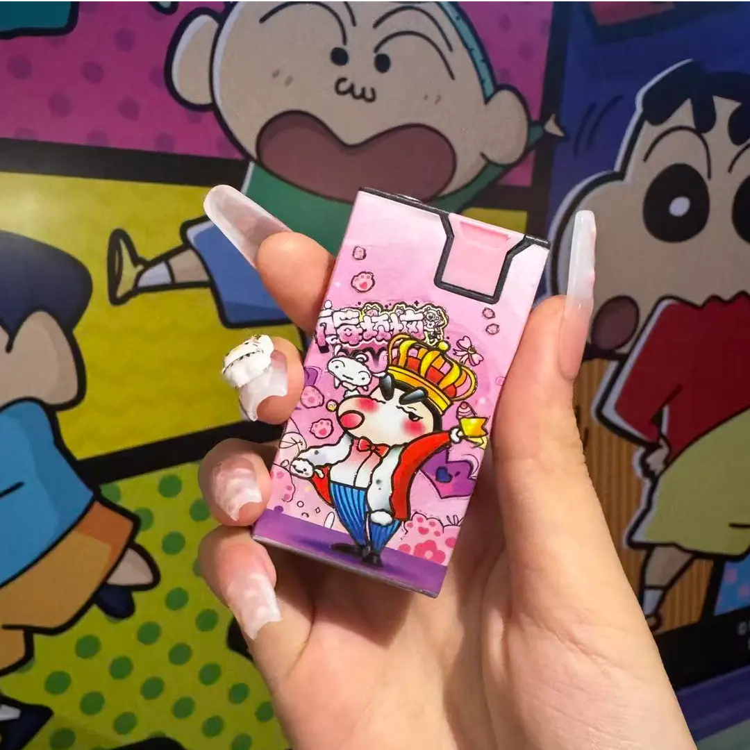 蜡笔小新香型防风蓝焰打火机