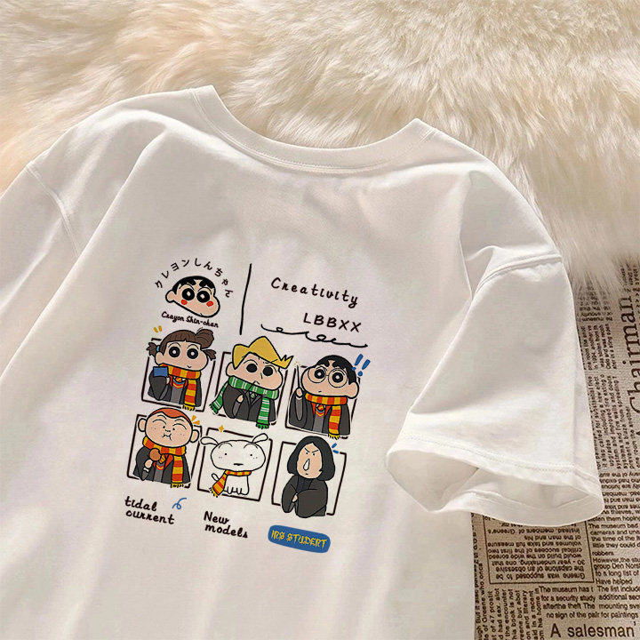 蜡笔小新儿童纯棉短袖男女童多巴胺印花t恤夏款透气宽松百搭上衣,童装/婴儿装/亲子装,T恤,淘宝优惠券,粉丝福利购,淘宝优惠卷