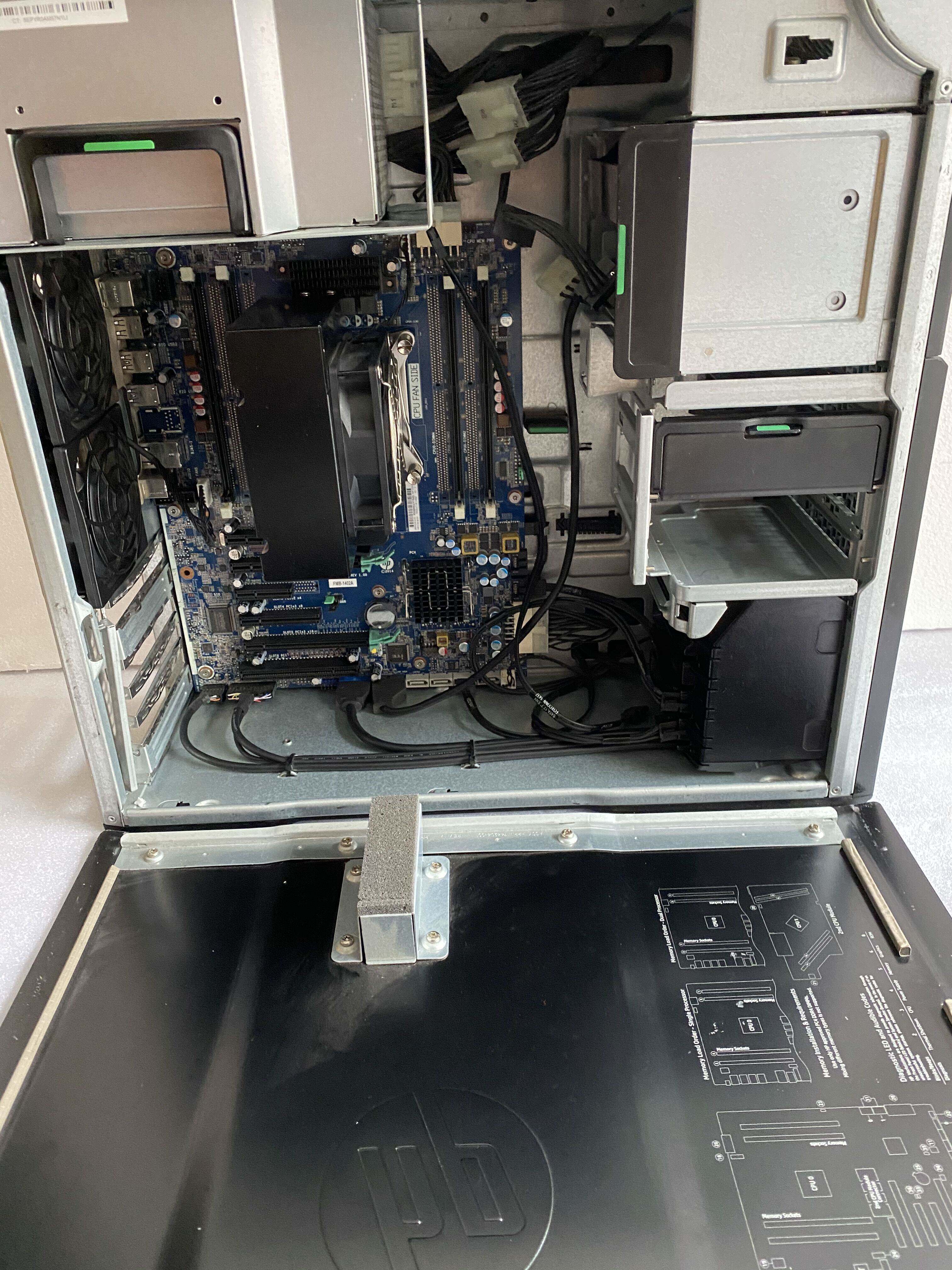 惠普HP Z440/Z640图形工作站M.2固态E5-2680V4建模设计剪辑主机