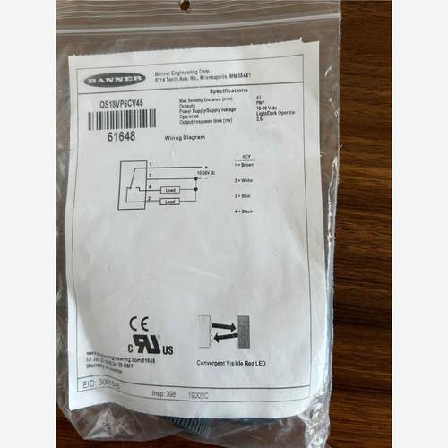 美国邦纳全新正品实拍：Q